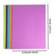 Colored Cardstock - 8.5 x 11 inch / 70 Sheets / 7 Colors Paper 65Ib 180g UAP01